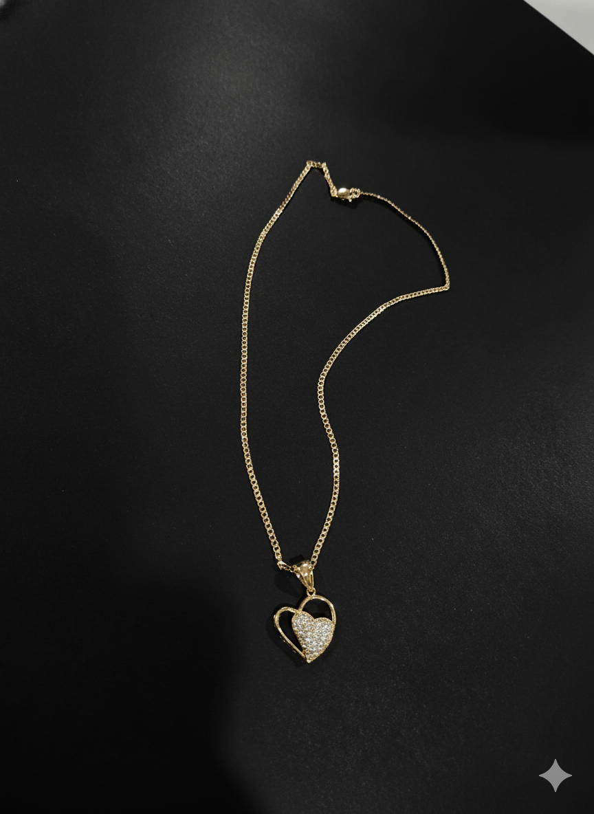 Collar Petite Cuban con Dije Personalizable | 4 Estilos Únicos - Oro 18k